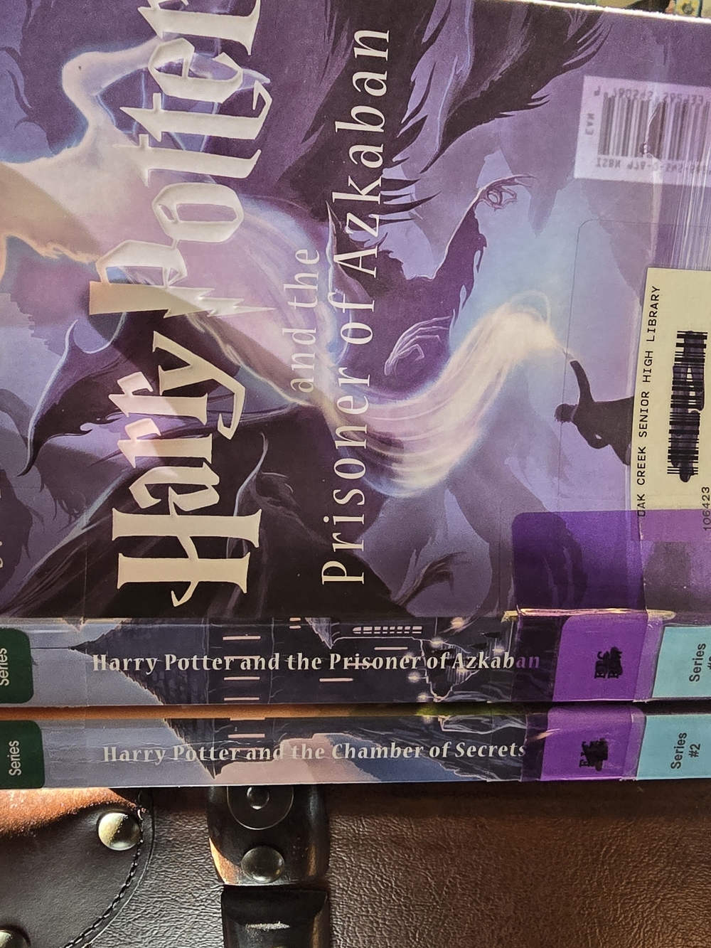 Harry Potter Books 2 & 3 Paperback Lot – Chamber of Secrets & Prisoner of Azkaba